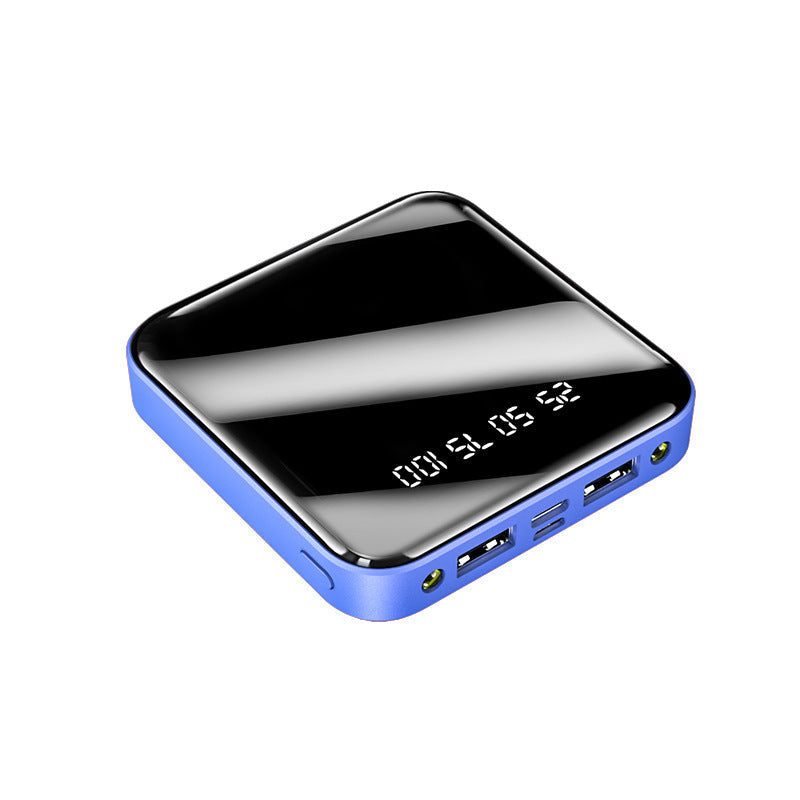 Mini Power Bank 20000 MAh Portable Mirror Digital Display Power Bank capnig