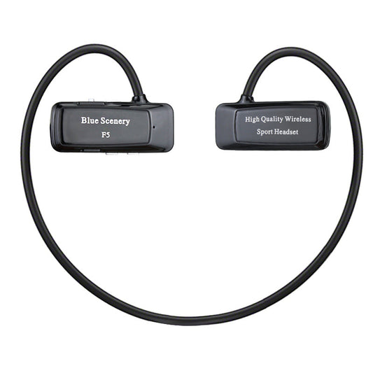 F5 wireless bluetooth headset with card capnig