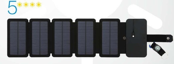 Outdoor Folding Solar Panel Charger Portable 5V 2.1A USB Output Devices Camp Hiking Backpack Travel Power Supply For Smartphones capnig