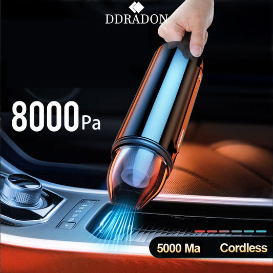 Car Vacuum Cleaner Wireless Rechargeable High-power Powerful Small Mini Portable capnig