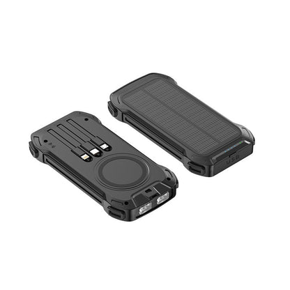 Wireless Charger Solar Portable Power Source capnig