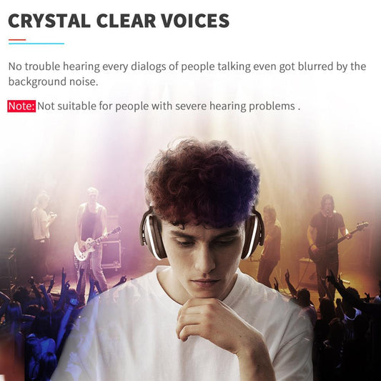TV Wireless Headphones On-ear Bass Headphones capnig