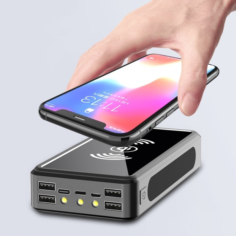 Solar power bank capnig