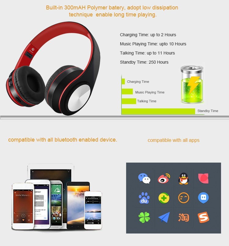 Compatible with Apple , Trending amazon wireless headset bluetooth headphones capnig