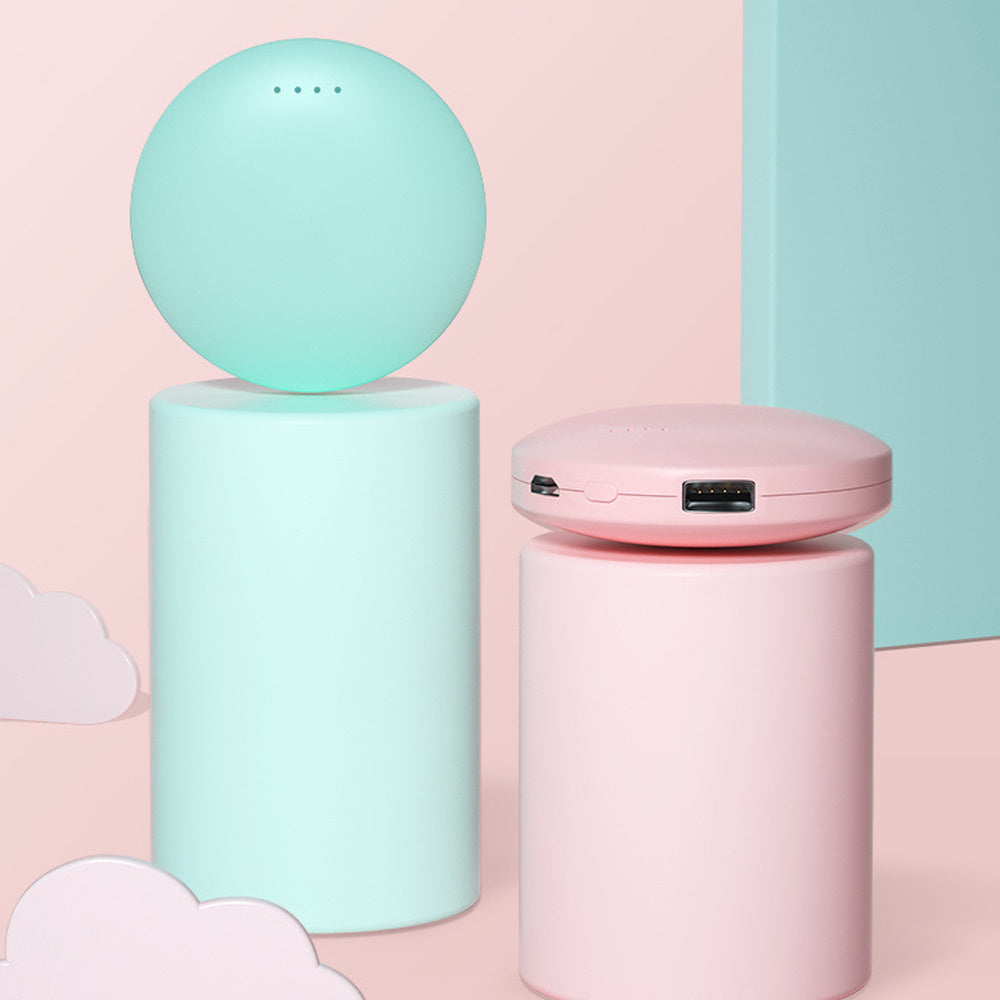 Mini USB Hand Warmer Power Bank capnig