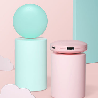 Mini USB Hand Warmer Power Bank capnig