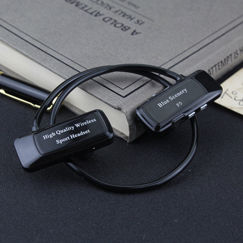 F5 wireless bluetooth headset with card capnig