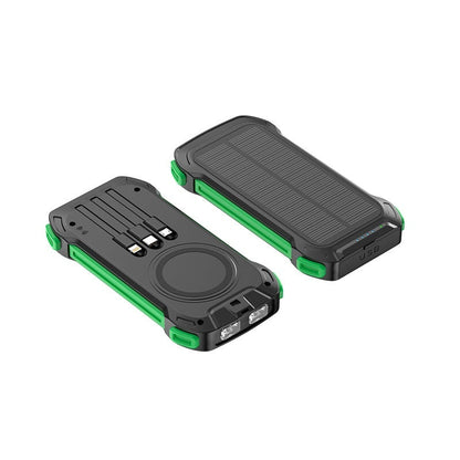 Wireless Charger Solar Portable Power Source capnig