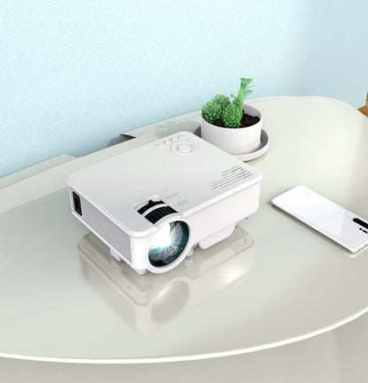 Wireless portable projector capnig