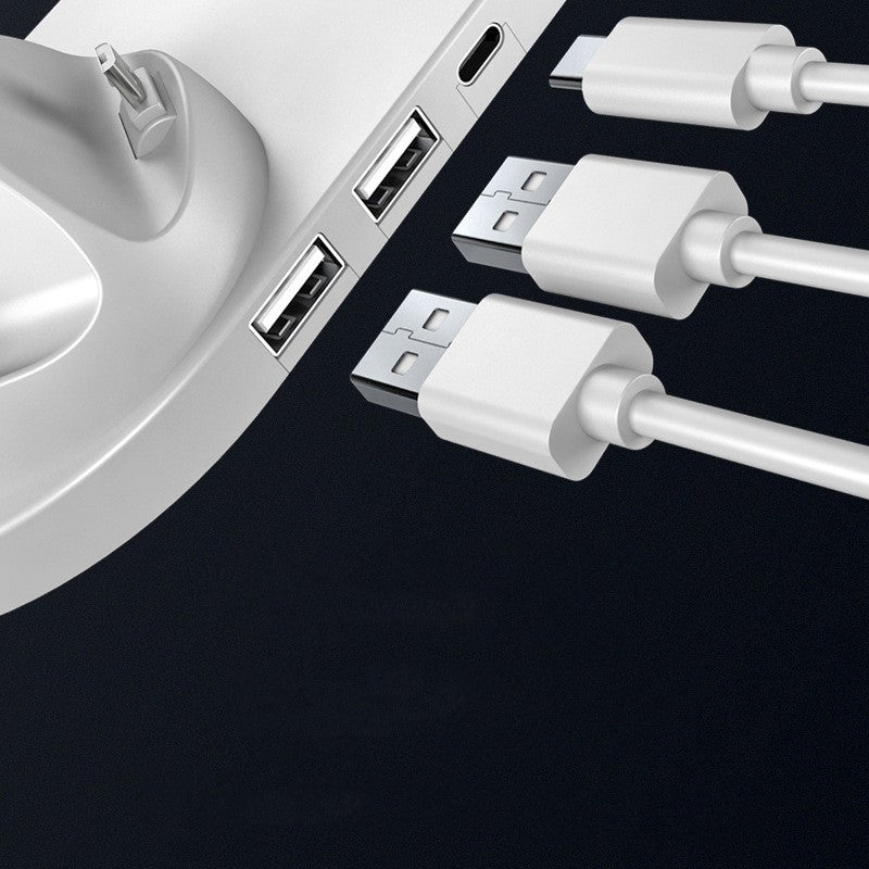 Six-in-one wireless charger for mobile phones capnig