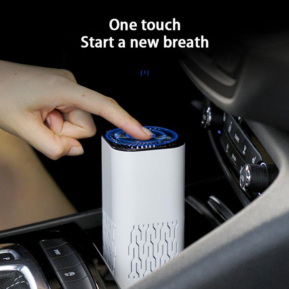 Car Air Purifier Portable Negative Ion Generator Remove Formaldehyde Dust Smoke Air Freshen Washer For Home Car capnig