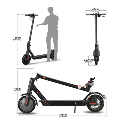 Smart Electric Scooter Fast Electric Scooter Powerful Electric Scooter For Adults, With App Control Smart Life