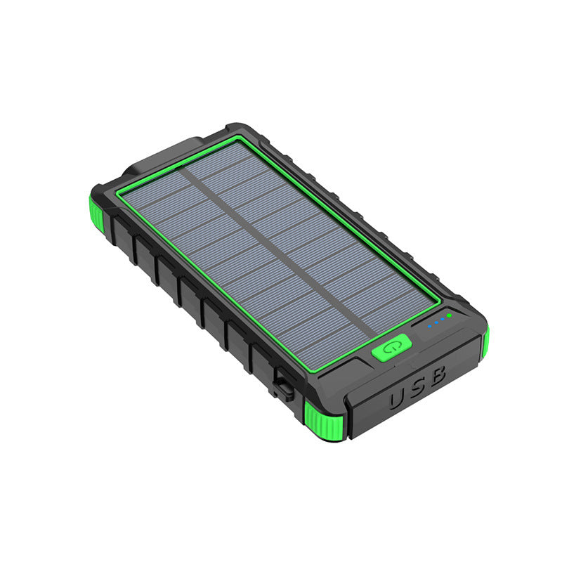 New solar wireless power bank Outdoor PD fast charging ultra-large capacity 20000 mAh power bank capnig