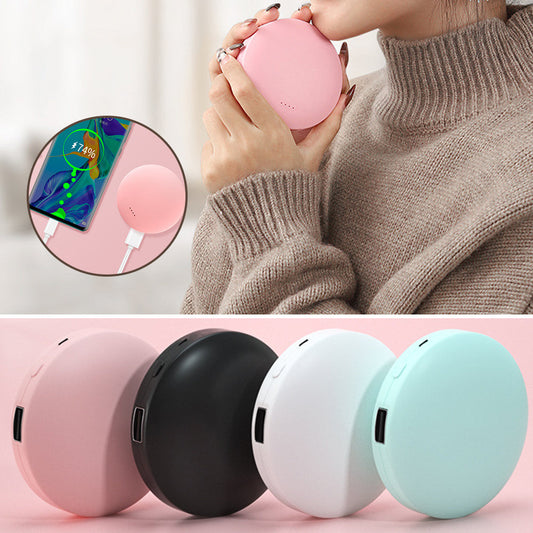 Mini USB Hand Warmer Power Bank capnig