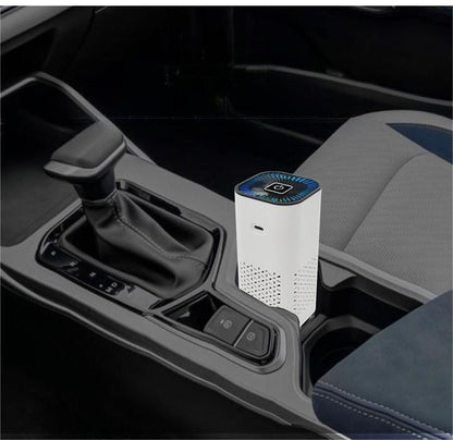 Car Air Purifier Portable Negative Ion Generator Remove Formaldehyde Dust Smoke Air Freshen Washer For Home Car capnig