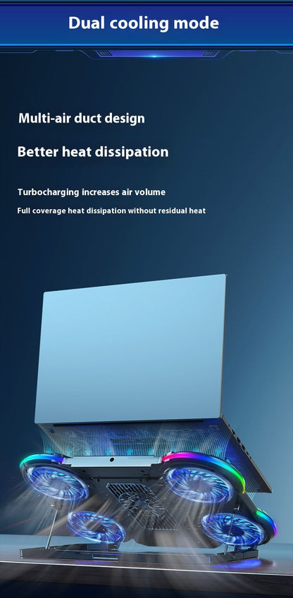 Notebook Play Speed Cooling 4-core Laptop Cooler capnig