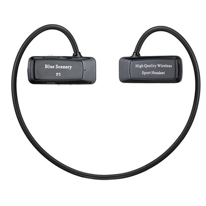 F5 wireless bluetooth headset with card capnig