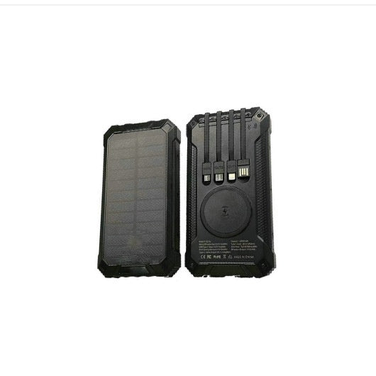 Wireless Charger Solar Portable Power Source capnig
