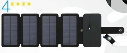 Outdoor Folding Solar Panel Charger Portable 5V 2.1A USB Output Devices Camp Hiking Backpack Travel Power Supply For Smartphones capnig