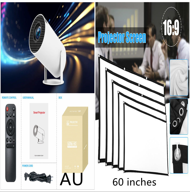 HY300 Pro Projector Home Theater Entertainment Portable Small Projector capnig