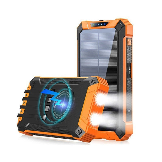 Wireless Charger Solar Portable Power Source capnig