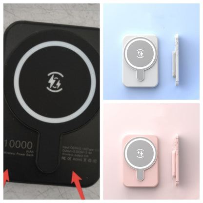 Mini Fast Charging Magnetic Wireless Power Bank 5000 MAh Portable capnig