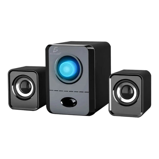2.1 Subwoofer Speaker 3.5mm Stereo Bass Sound Box capnig