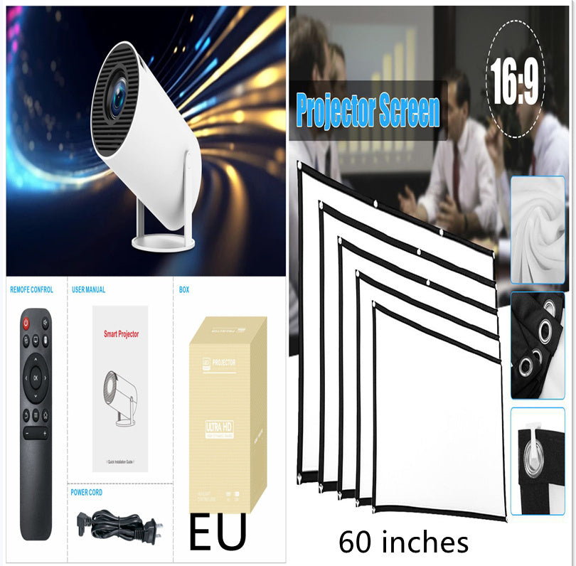 HY300 Pro Projector Home Theater Entertainment Portable Small Projector capnig