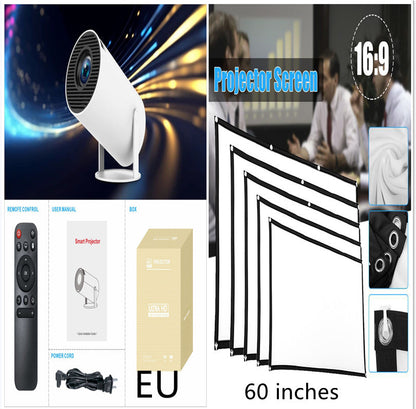 HY300 Pro Projector Home Theater Entertainment Portable Small Projector capnig