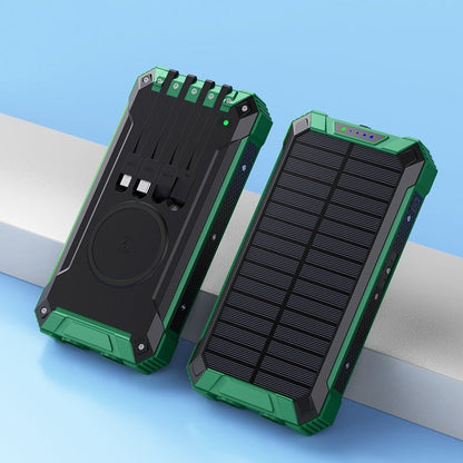 Wireless Charger Solar Portable Power Source capnig