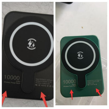 Mini Fast Charging Magnetic Wireless Power Bank 5000 MAh Portable capnig